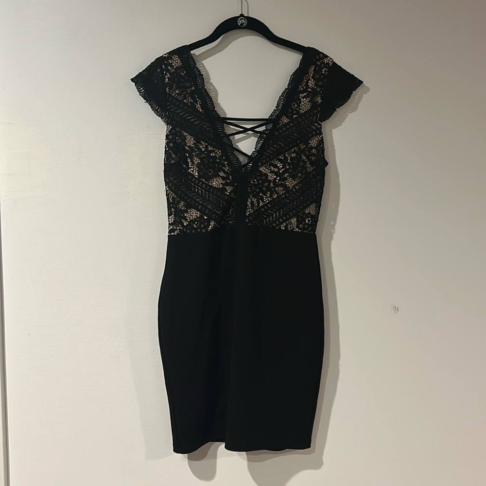 Lulus Lacy Bodycon Formal Dress